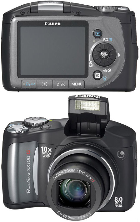 Canon PowerShot SX100 IS white box + Transcend 2GB