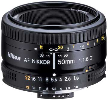 50mm f/1.8D AF Nikkor