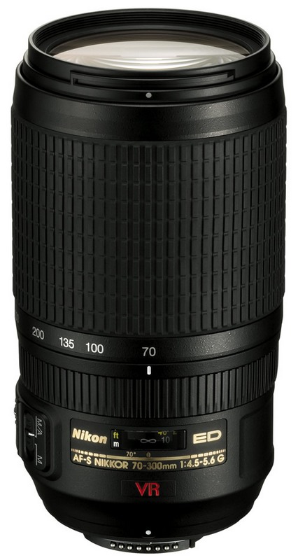 70-300mm f/4.5-5.6G AF-S VR Zoom-Nikkor