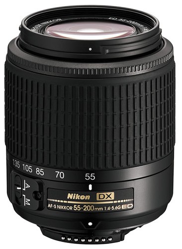 55-200mm f/4-5.6G ED AF-S DX Zoom-Nikkor NO BOX